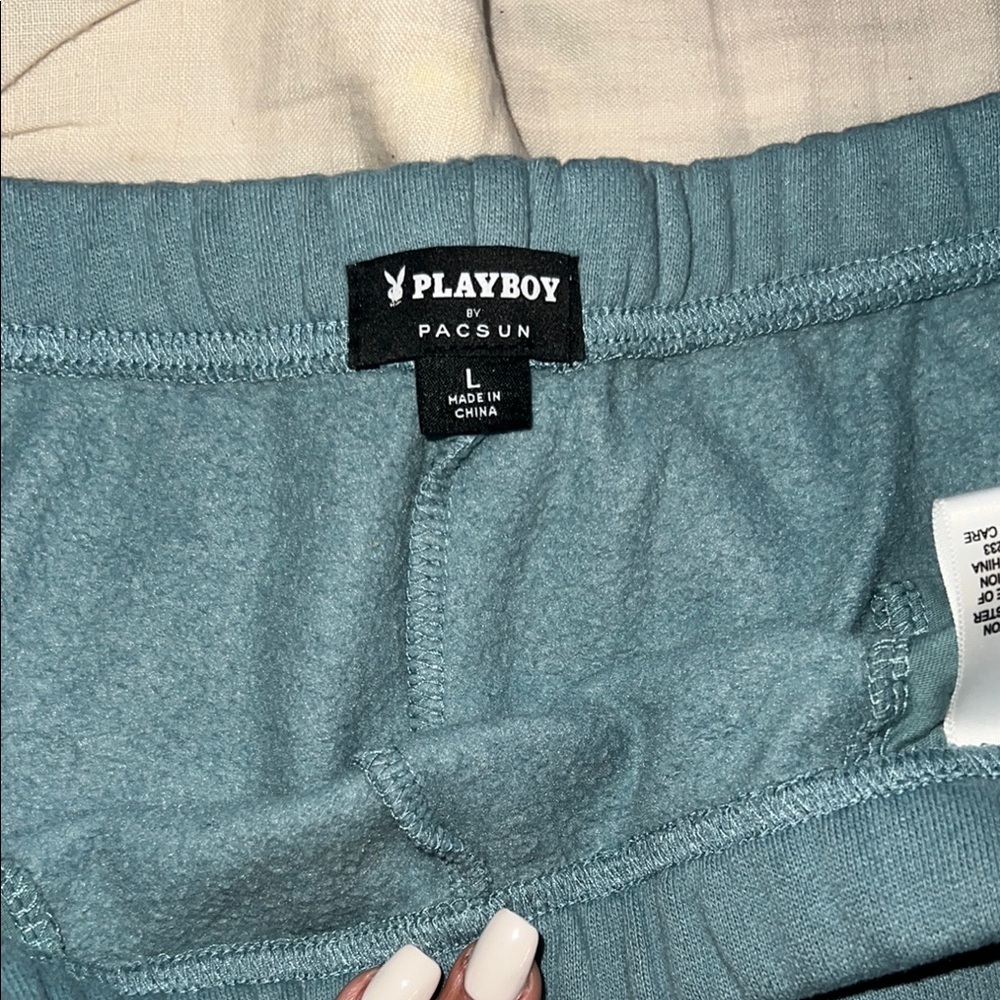 Playboy Blue Sweatpants - Picture 5 of 7